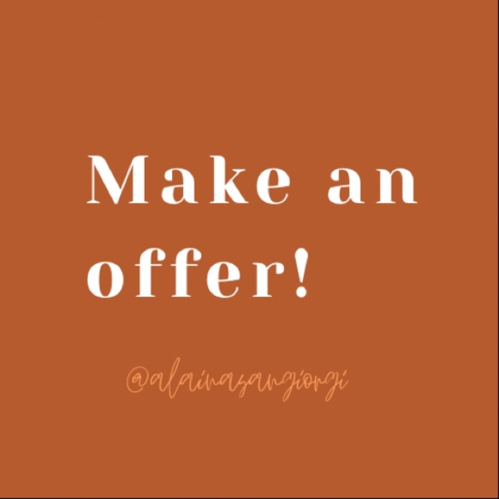 Make me an offer!!!! Please be polite ❤️